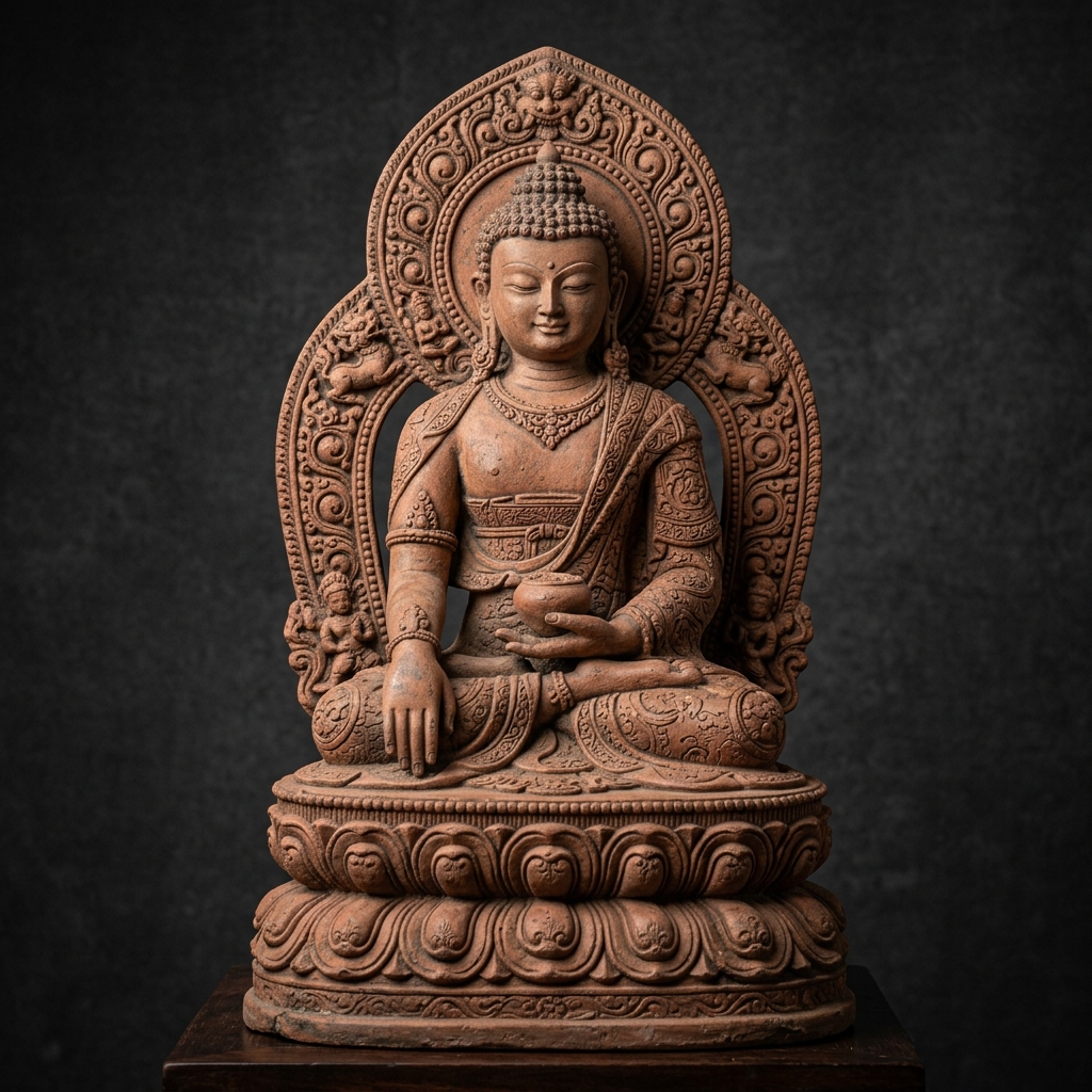 Serene Buddha Sculpture
